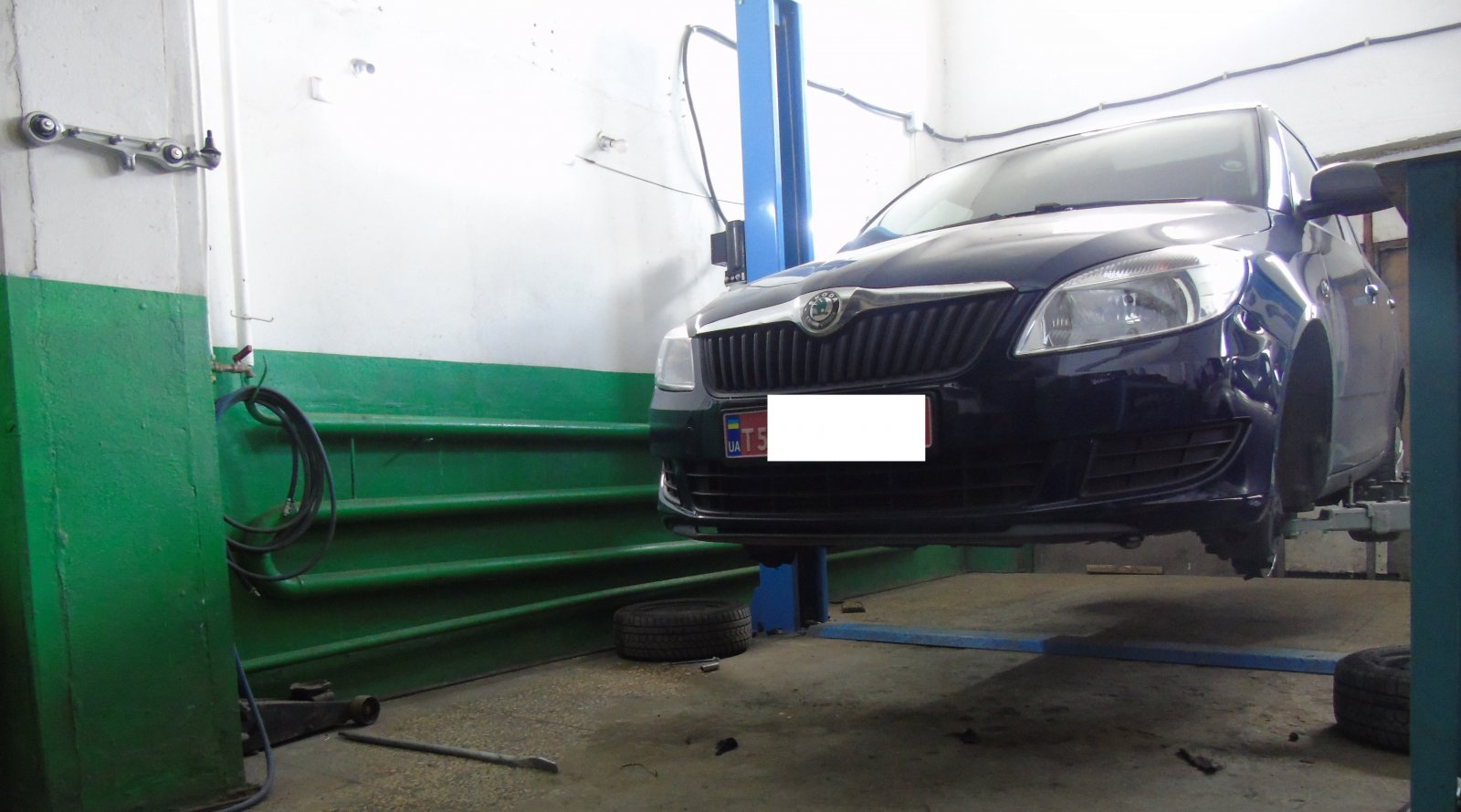 Відновлення сайлентблокіів на передніх важелях Skoda Fabia. Фото ДО та ПІСЛЯ відновлення.